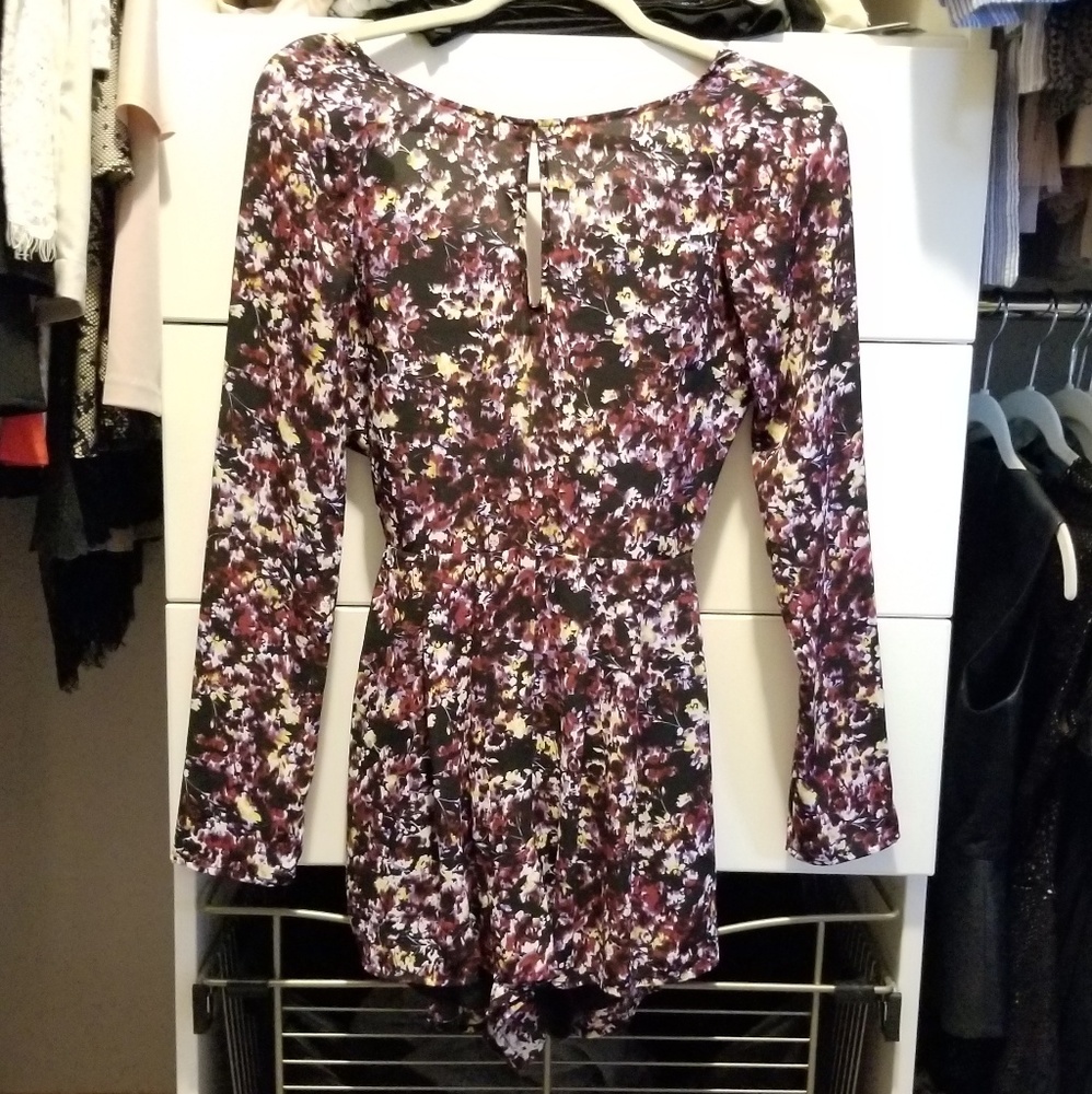 Long sleeve romper